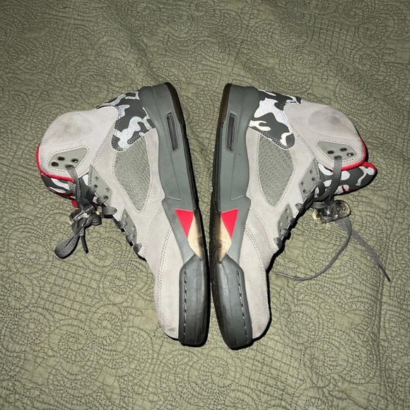 Jordan 5 Retro P51 Camo size 11 no box used - Picture 2 of 7